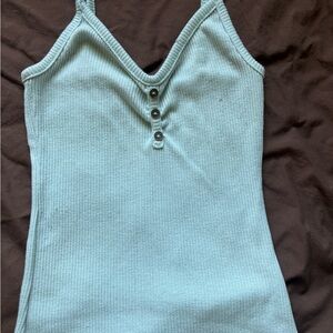 Rue21 Sky Blue Ribbed Tank